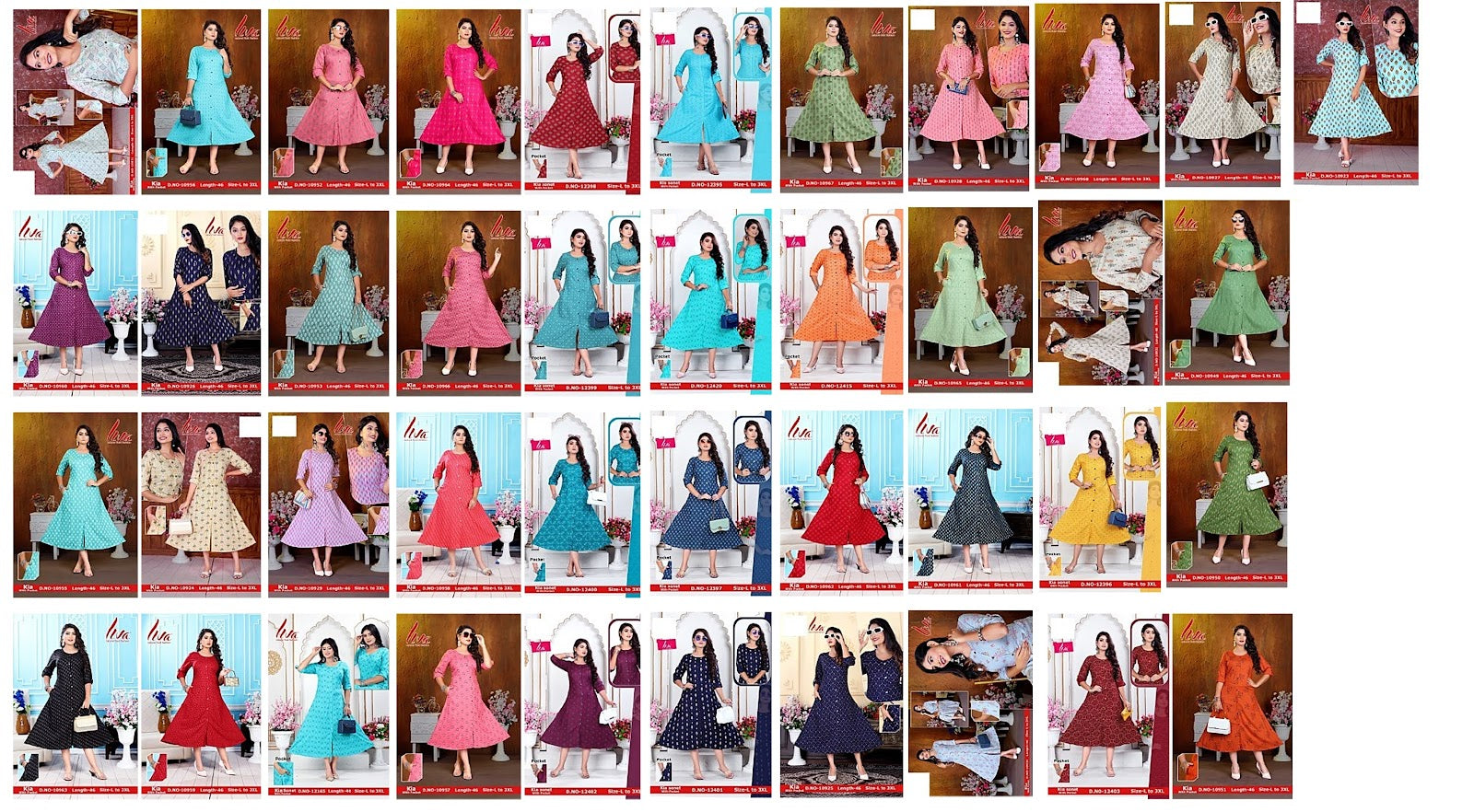 Kia Sonet Zoya Rayon Kurti With Pocket