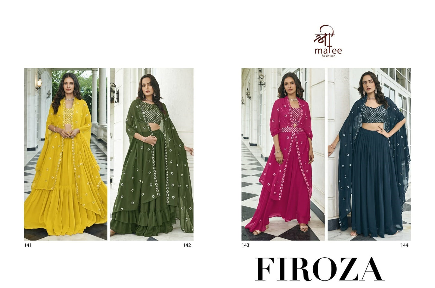 Firoza Shree Matee Fashion Fox Georgette Lehenga Choli