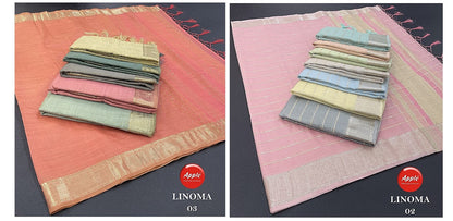Linoma 02-03 Apple Silk Sarees
