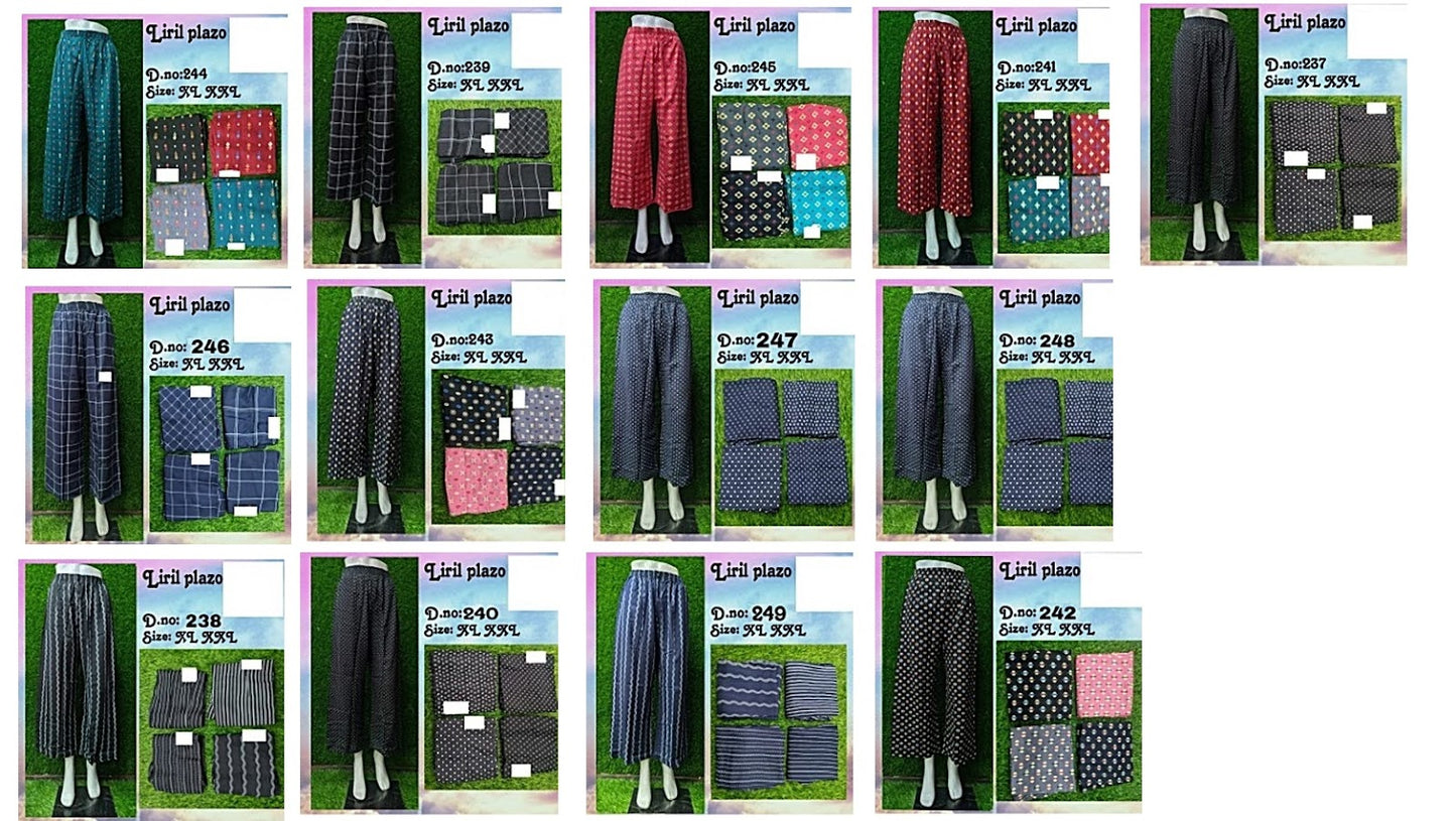 Liril Zoya Rayon Branded Palazzo