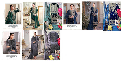 Mariya B Embroidered Edition Shree Fabs Velvet Suits