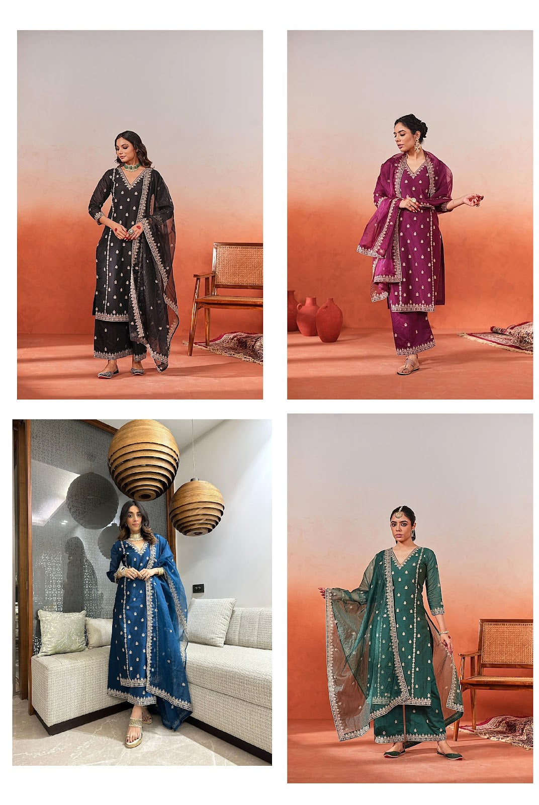 Mastani Afsana Roman Readymade Pant Style Suits