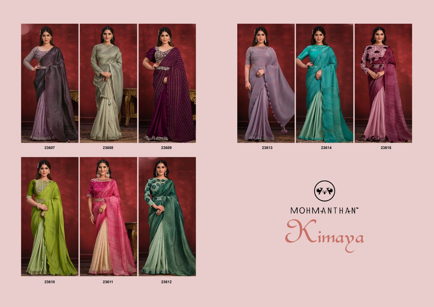 Mohmanthan 23600 Kimaya Mahotsav Sarees