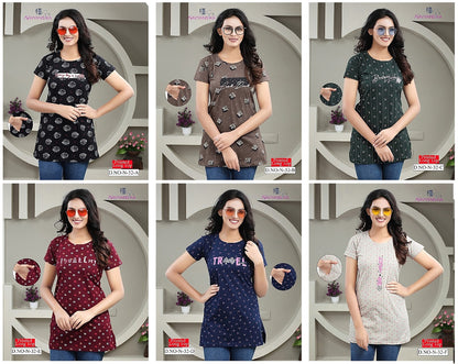 N 32 Kavyansika Cotton Designer Long Top