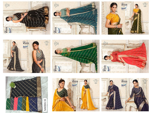Nakashi-16 Kalpveli Organza Sarees