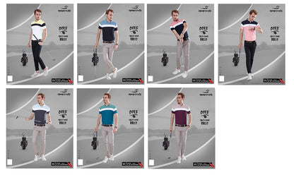 New Pk 123 Sportz Fit Pique Mens Tshirts