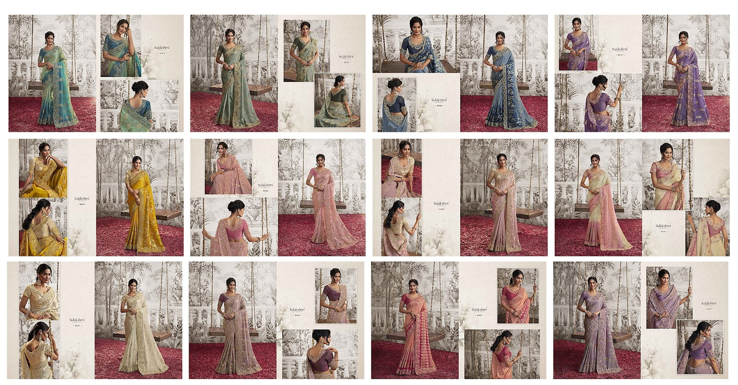 Noor Sulkashmi Soft Sarees