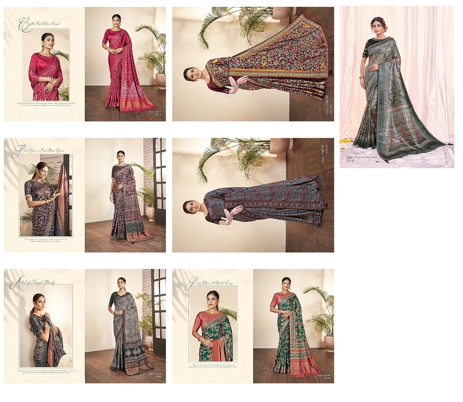 Norita 43500 Series-Nirvi Mahotsav Gaji Silk Sarees