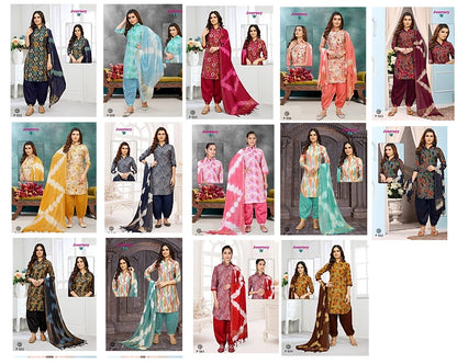 P 552-565 Journey Design Modal Chanderi Afghani Readymade Suit