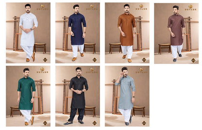 Pathani-1-2212 Outluk Cotton Mens Kurta Pajama