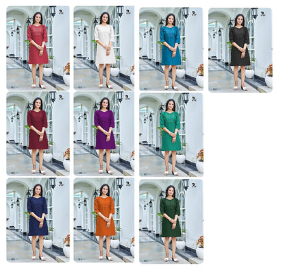 Pdf Premnath Knee Length Kurtis
