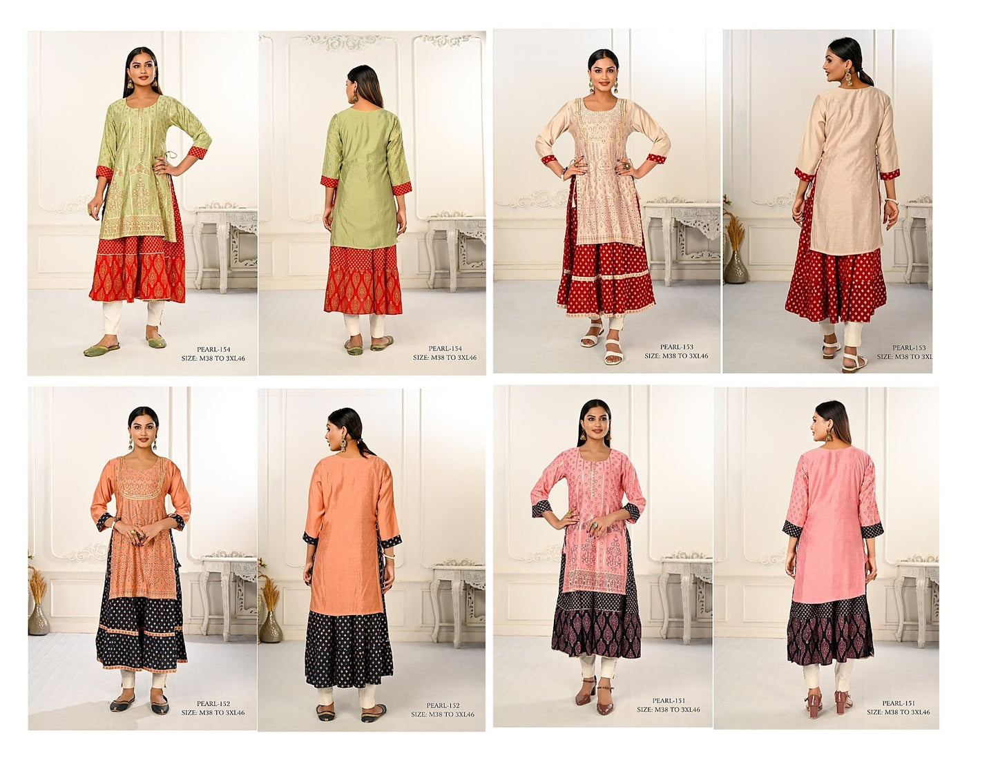 Pearl Jivora Cotton Kurtis