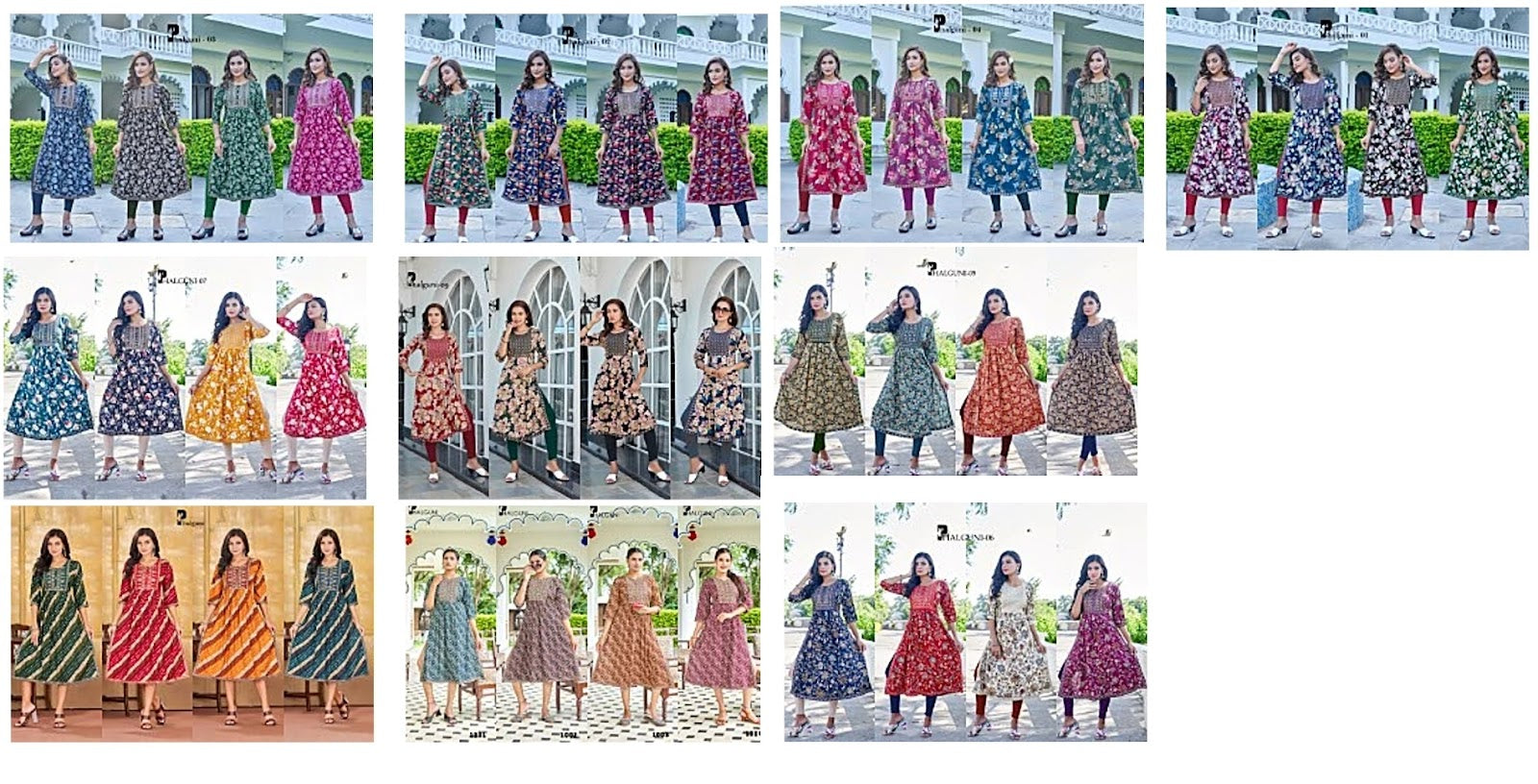 Phalguni Premnath Rayon Naira Cut Kurtis