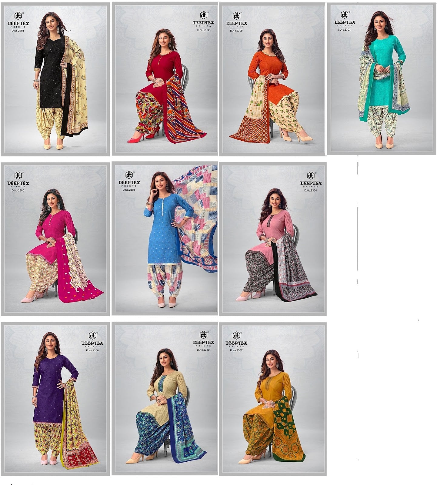 Pichkari Vol 23 Deeptex Prints Cotton Dress Material