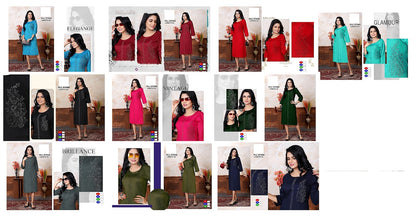 Pill Stone Zoya Knee Length Kurtis