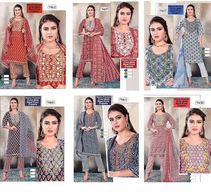 Prosion Print Mmc Readymade Pant Style Suits