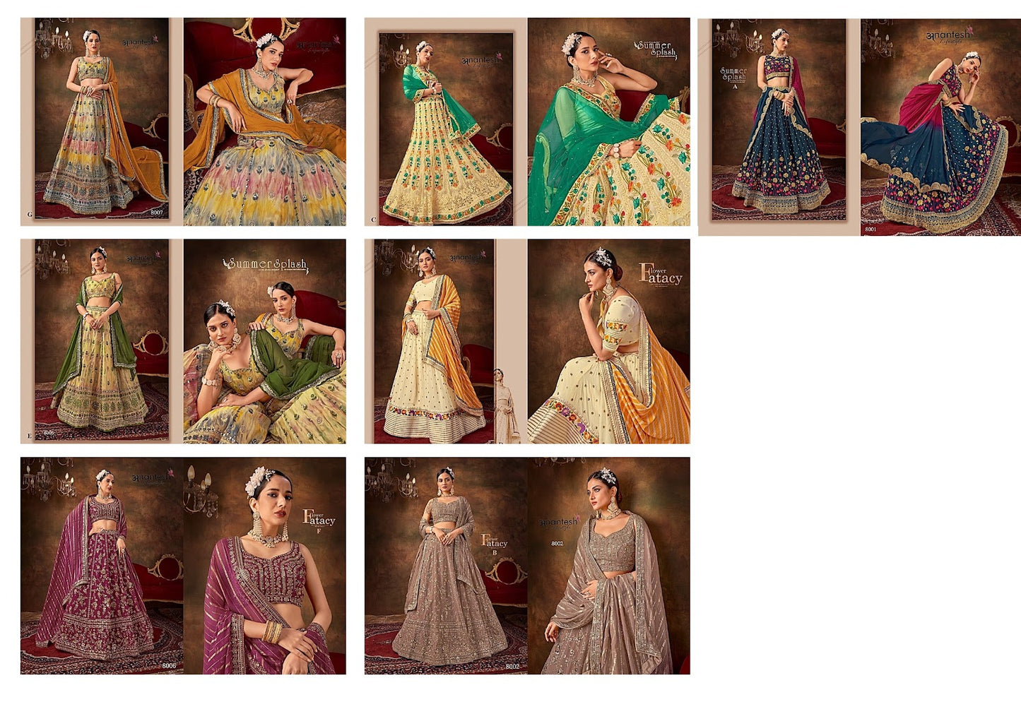 Queen Vol 1 Anantesh Fox Georgette Lehenga Choli