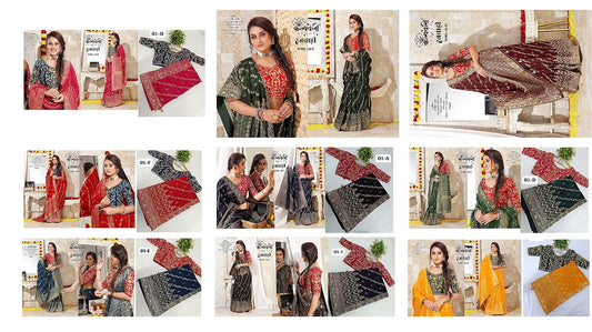 Rajwadi 01 Kalpveli Dola Silk Sarees