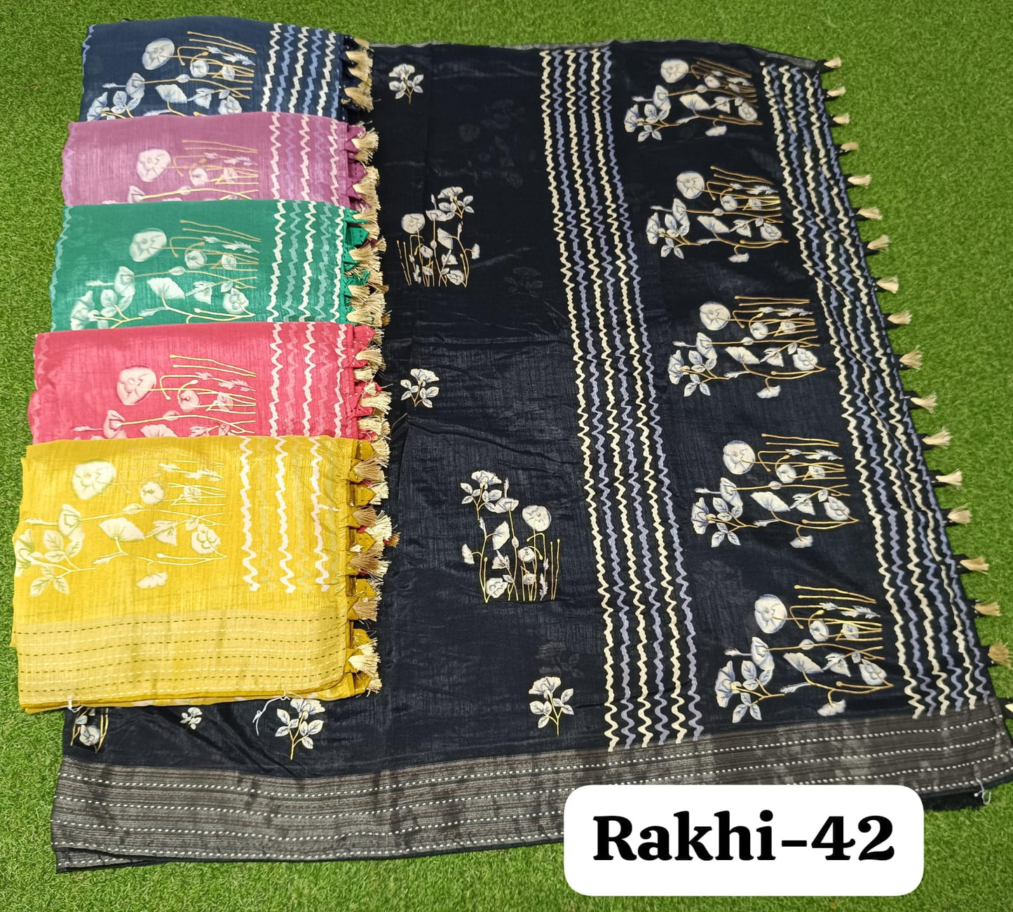 Rakhi 42 Kalpveli Dola Silk Sarees