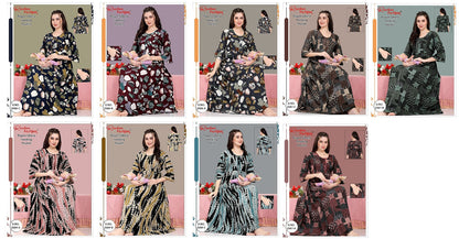 Rayon-010124 Ruchee Fashion Feeding Night Gown