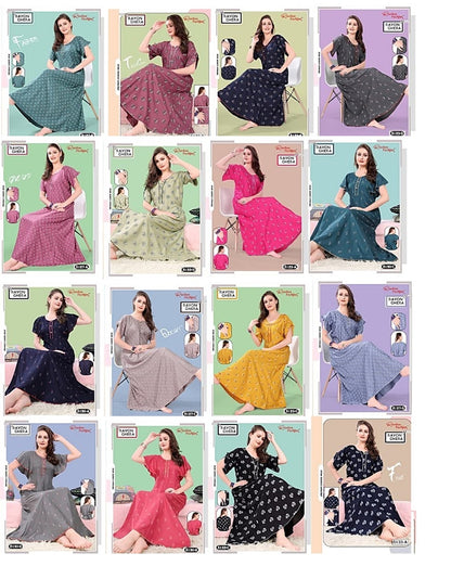 Rayon Ghera 3110 Ruchee Fashion Night Gowns