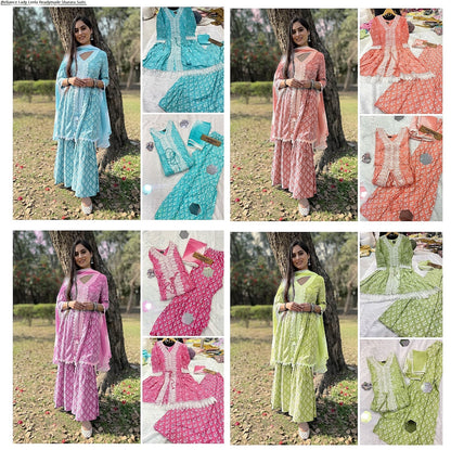 Reliance Lady Leela Rayon Cotton Readymade Sharara Suits