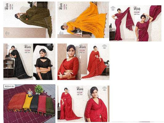 Riddhi-05 Kalpveli Muslin Sarees