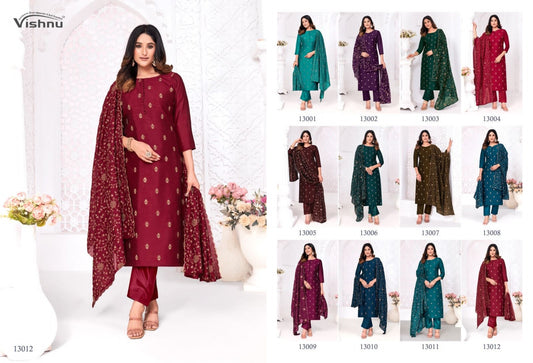 Riyasat Vishnu Impex Pant Style Suits