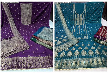 Rolex Nayandeep Pashmina Suits