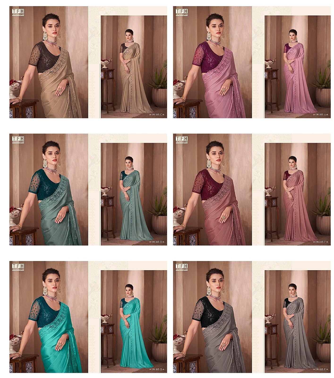 Sandalwood Hit-1115 Tfh Sarees