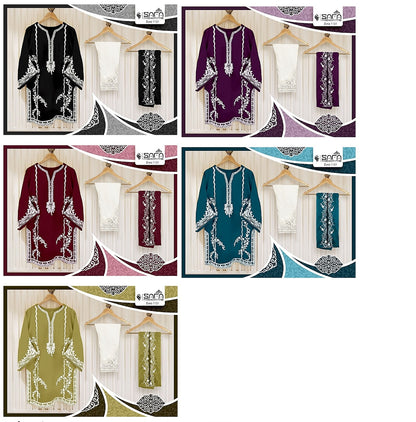 Sf 1131 Safa Fashion Fab Georgette Pakistani Readymade Suits