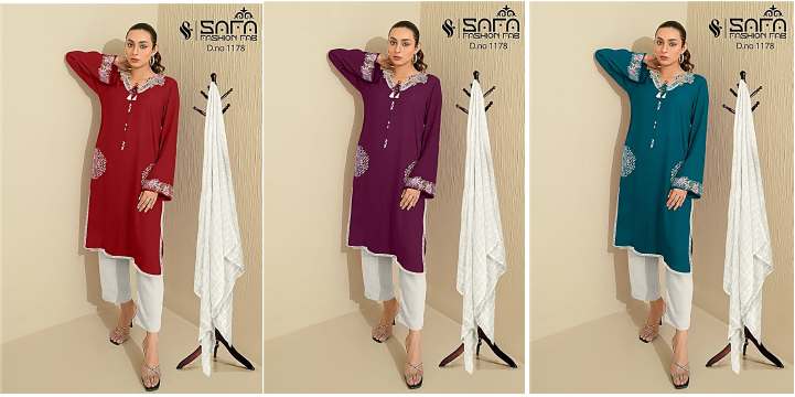 Sf 1178 Safa Fashion Fab Pakistani Readymade Suits