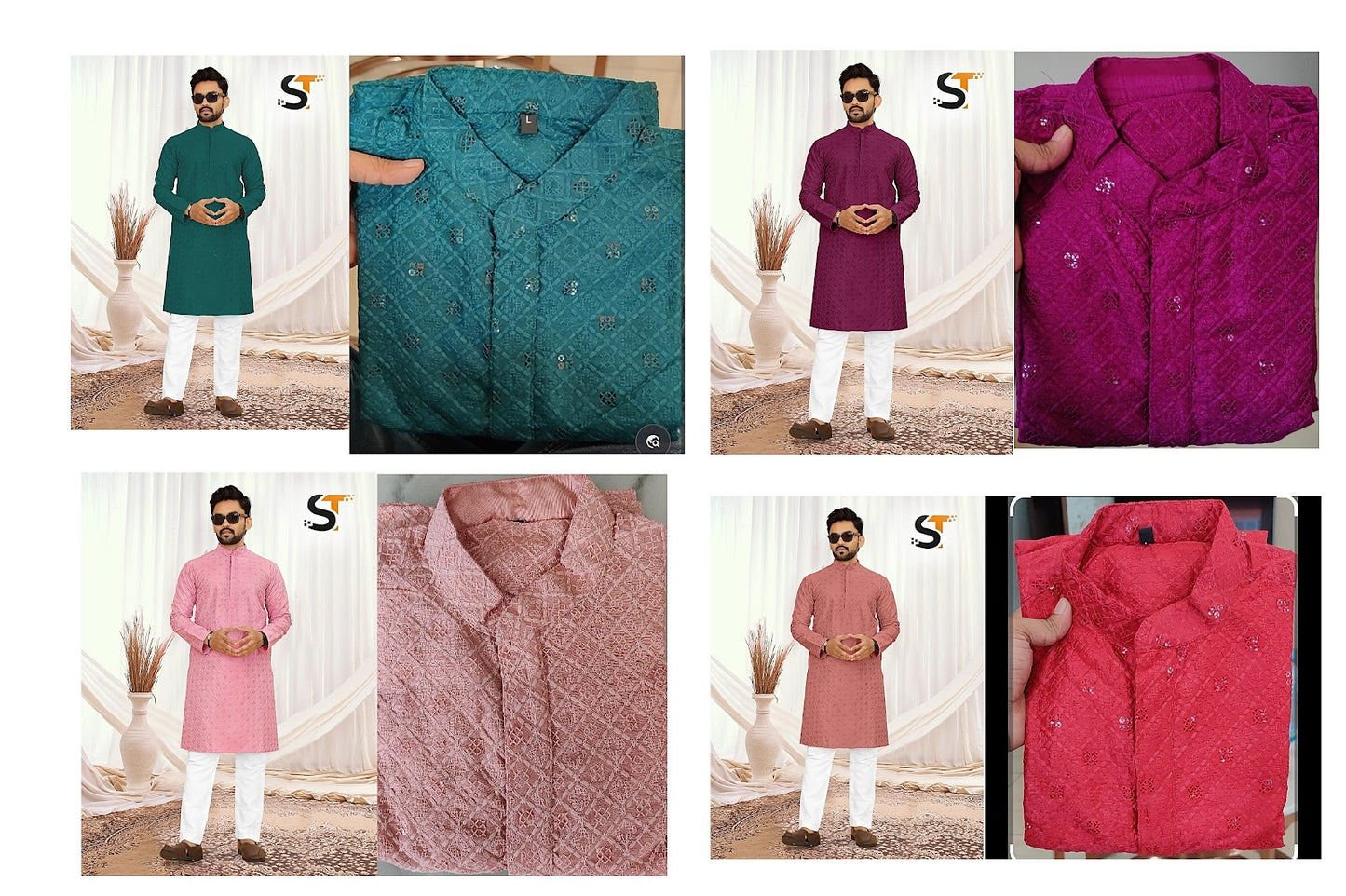 Shaadi Special Vol 3 Salas Silk Mens Kurta