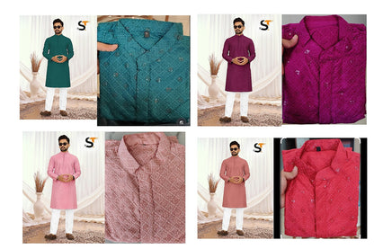 Shaadi Special Vol 3 Salas Silk Mens Kurta