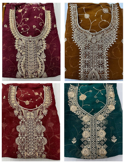 Shivani Nayandeep Viscose Simmer Salwar Suits