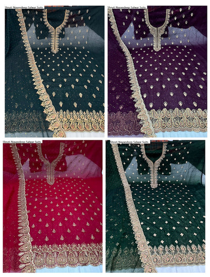 Shruti Nayandeep Viscose Salwar Suits