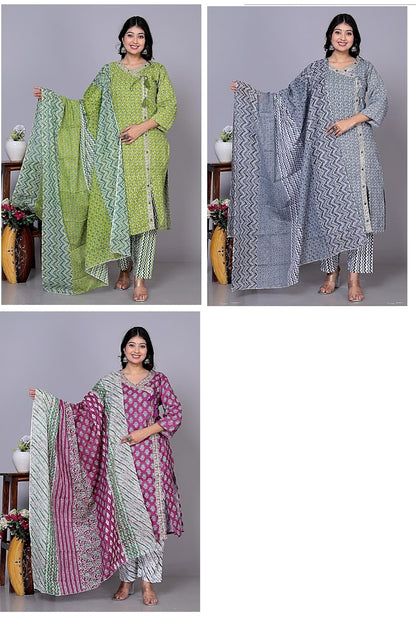 Special Collection 100224 Pavitra Sharma Pure Cotton Readymade Pant Style Suits