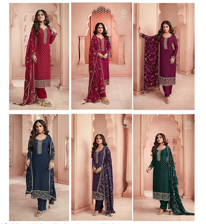Swarnaa-Kuleesh Vinay Fashion Llp Dola Jacquard Pant Style Suits