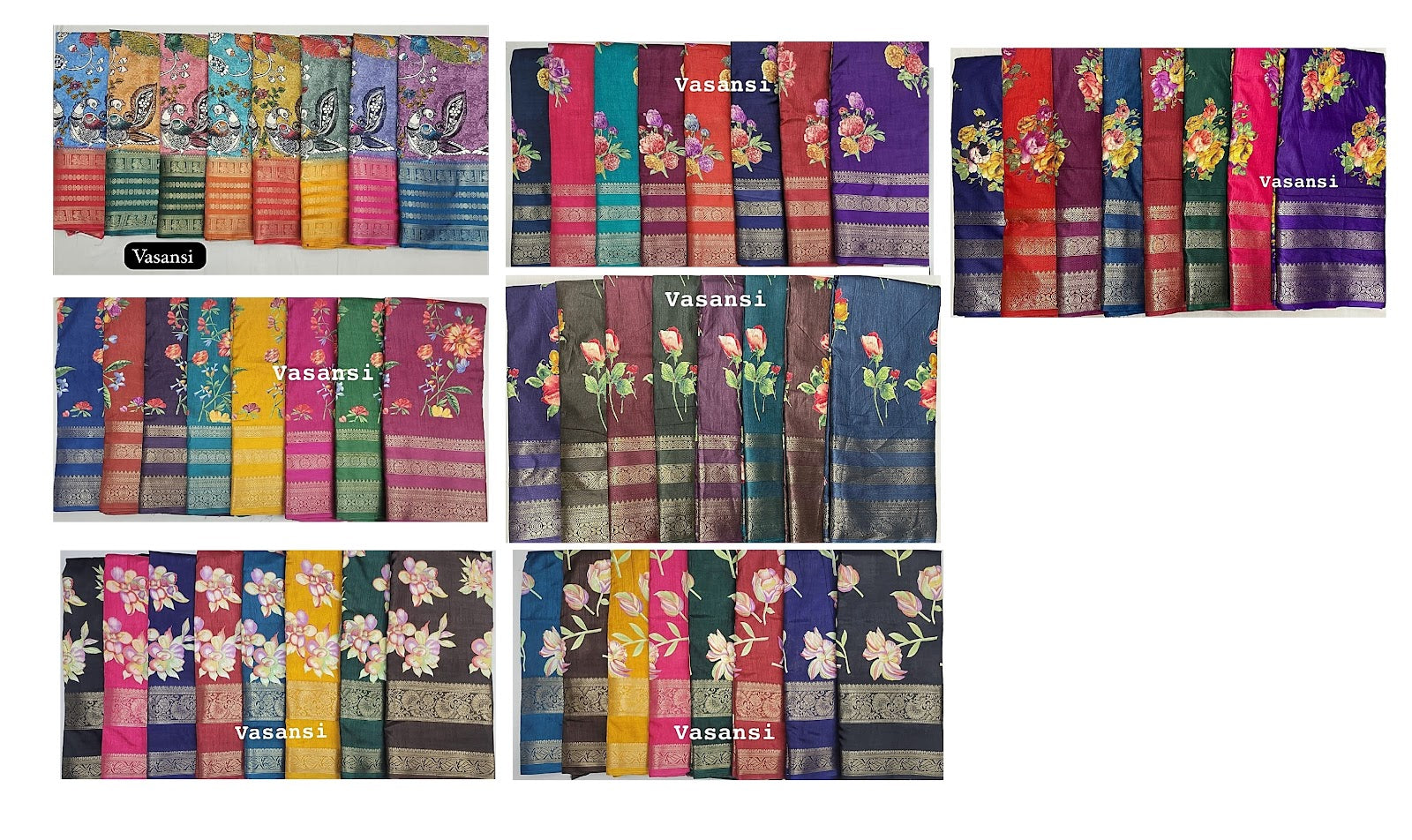 Vasansi -1901 Amar Kiran Sarees