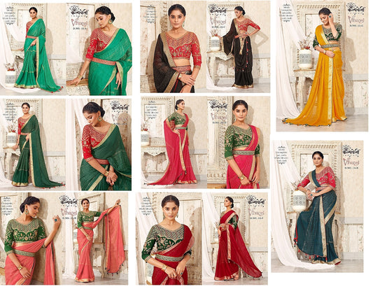 Vihangi-15 Kalpveli Georgette Sarees