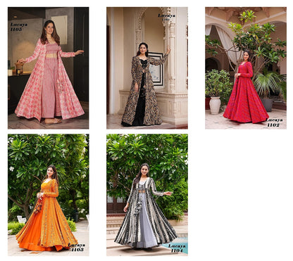 Vol 11 Lucaya Pure Rayon Indo Western Pair