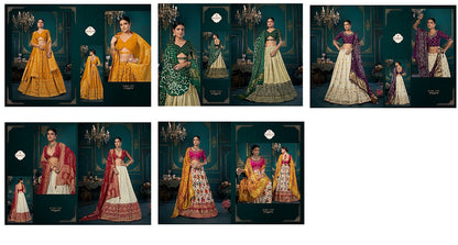 Vol 3 Shisha Weaving Lehenga Choli