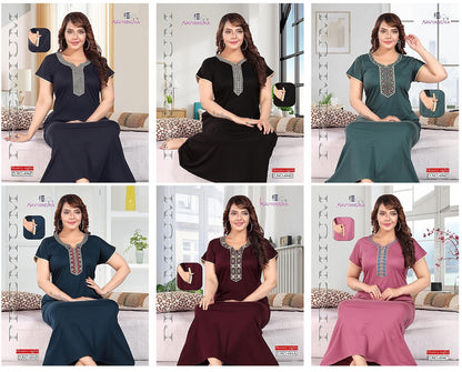 Vol 494 Kavyansika Night Gowns