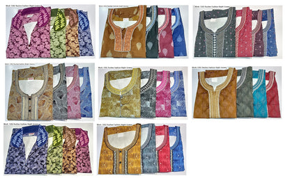 Work-1302 Ruchee Fashion Pv Night Gowns