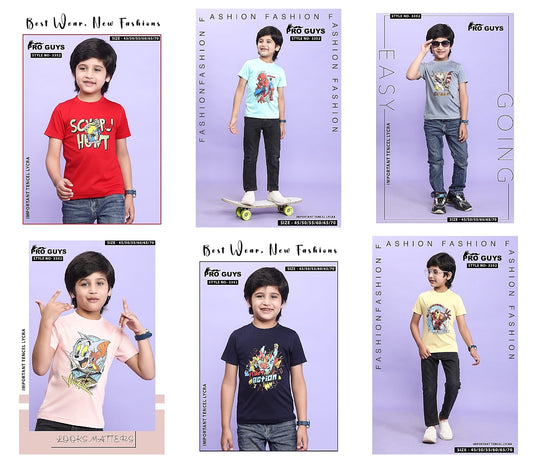 3352 Pro Guys Tencil Lycra Boys Tshirt