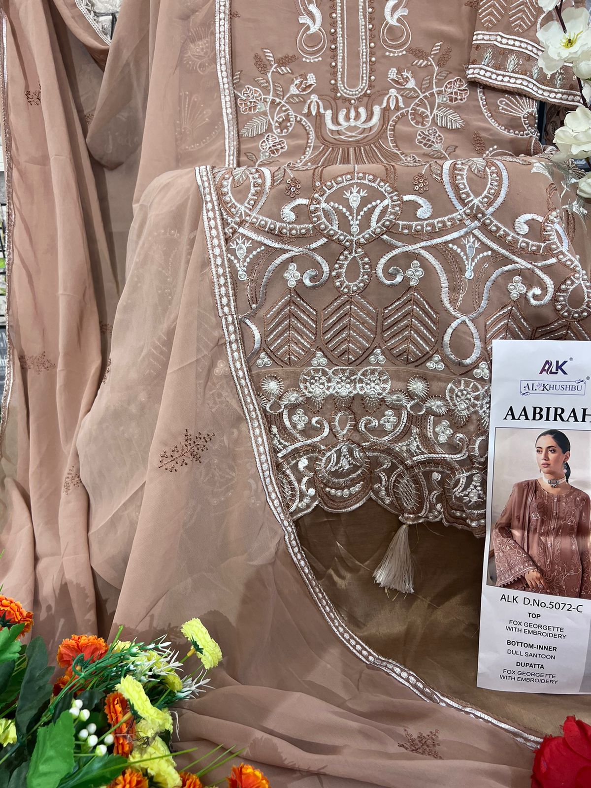 Aabirah Vol 1-5072 Alk Georgette Pakistani Salwar Suits