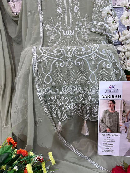 Aabirah Vol 1-5072 Alk Georgette Pakistani Salwar Suits