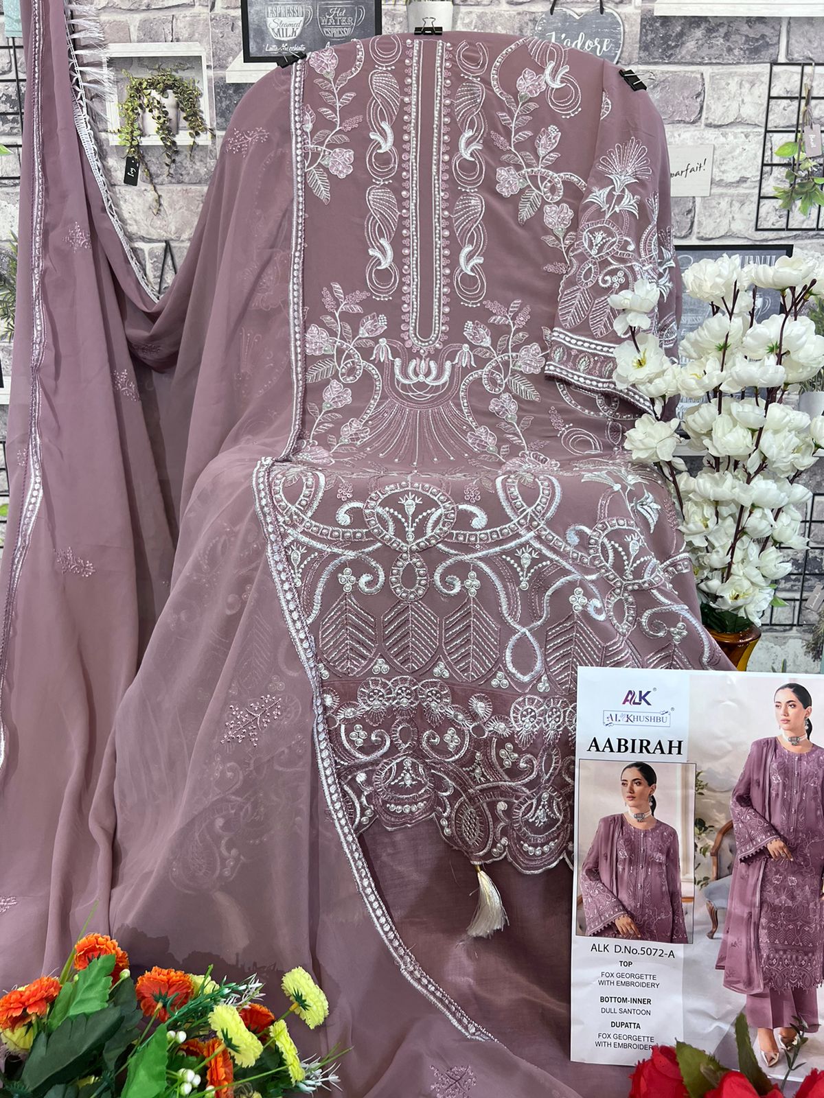 Aabirah Vol 1-5072 Alk Georgette Pakistani Salwar Suits