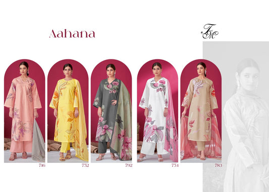 Aahana Tm Silk Pant Style Suits