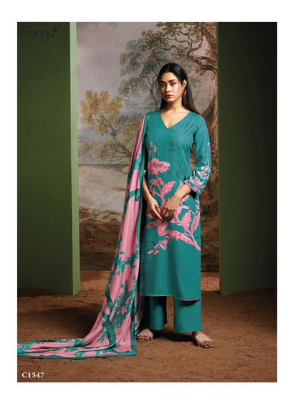 Aahat Ganga Pashmina Suits